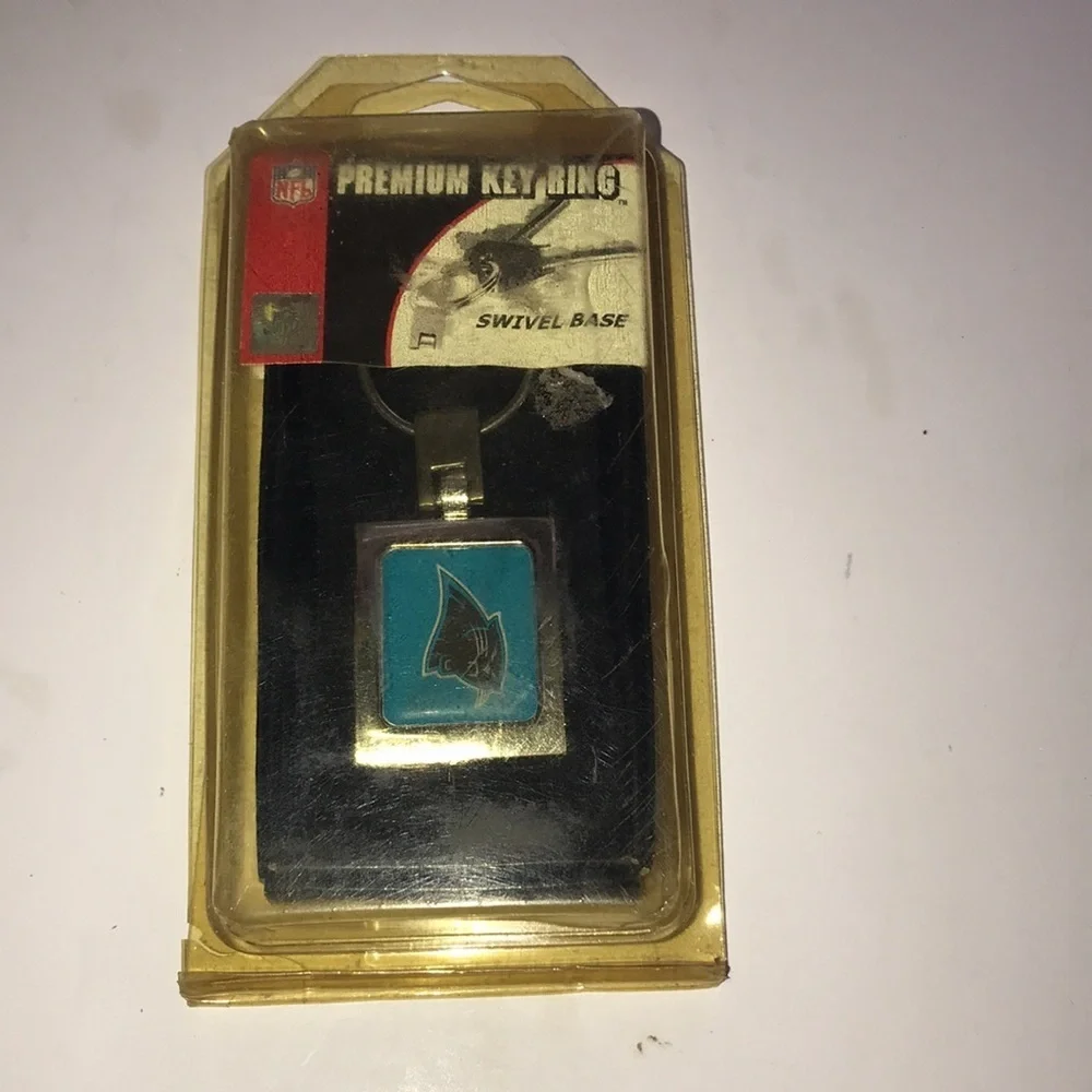 NIP NFL Unisex Panthers Key Ring